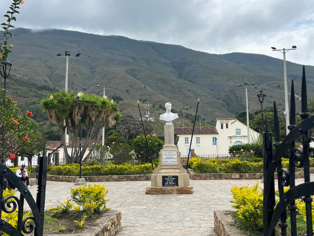 Colombia Villa de Leyva Lokaal Pleintje