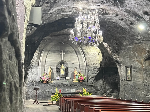 Colombia Zipaquira Zoutmijn kerk