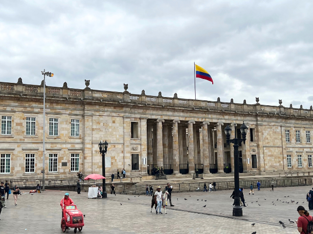 Colombia Bogota Museo Vlag
