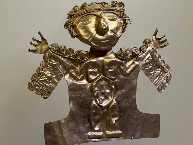 Colombia Bogota Museo del Oro Goudpoppetje