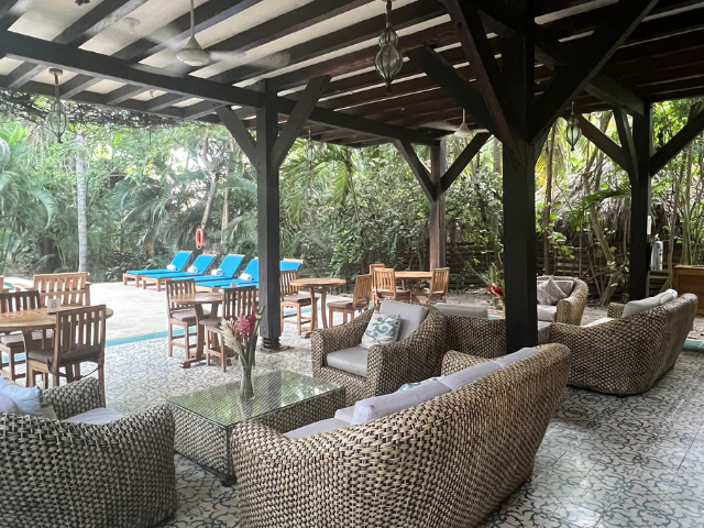 Colombia Santa Marta Cayena Beach Hotel Lounge