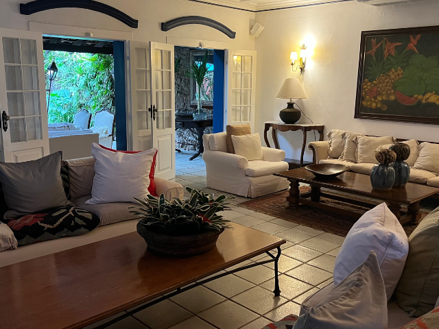Brazilië Paraty Pousada Porto Imperial Loungehoek
