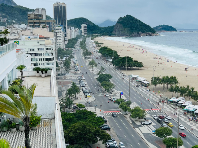 Brazilië Rio de Janeiro Copacabana Boulevard