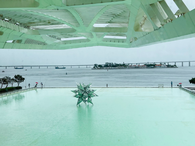 Brazilië Rio Museu do Amanha Buiten