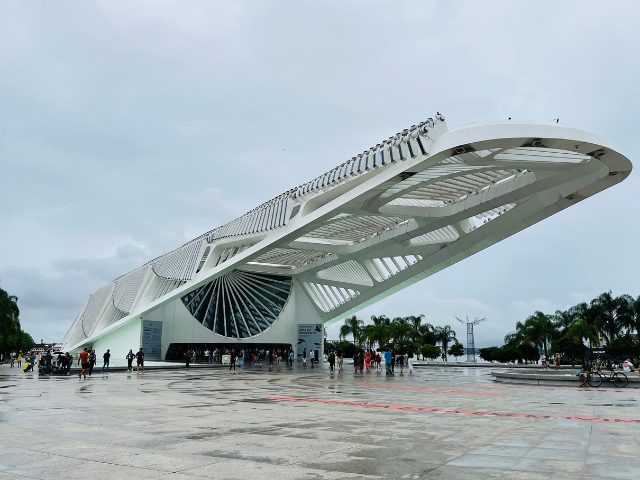 Brazilië Rio Museu do Amanha Gebouw