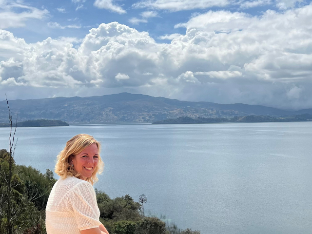 Colombia Boyaca Nicole Uitzicht Lago Tota