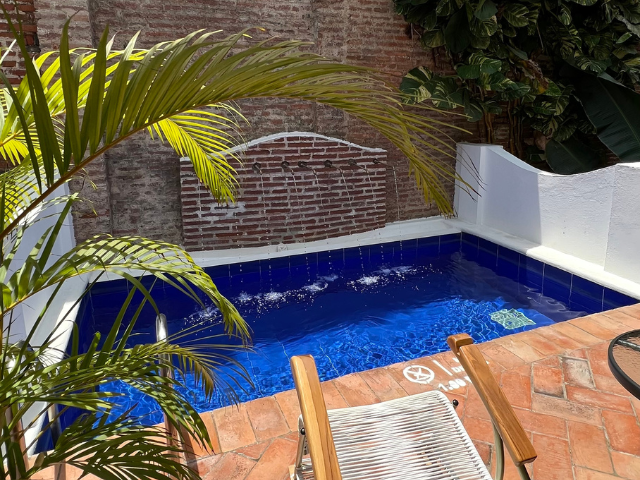 Colombia Cartagena Hotel Alfiz Zwembad