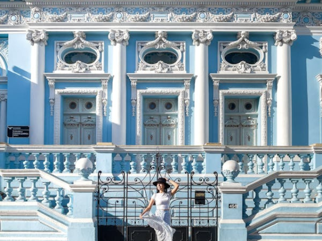 Mexico Merida Koloniaal gebouw