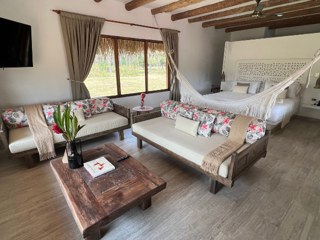 los llanos Colombia Savanna Lodge Bungalow Binnen