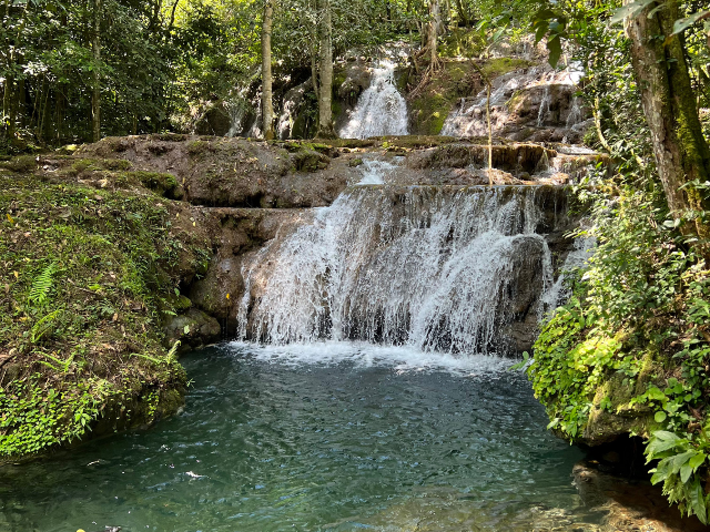Brazilie Bonito Boca da Onca watervallen