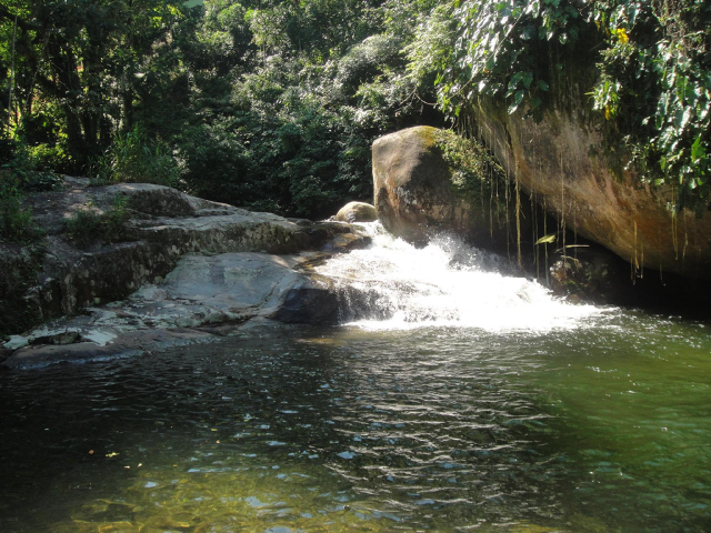 Brazilië Paraty Mountainbiken Waterval