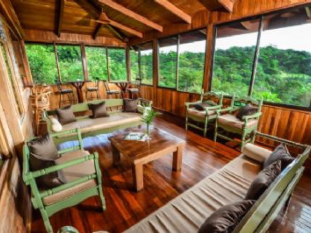 Costa Rica Monteverde Cloud Forest Lodge Restaurant