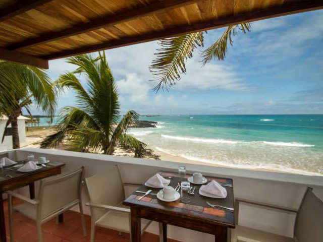 Galapagos Isabela Casita de la Playa uitzicht