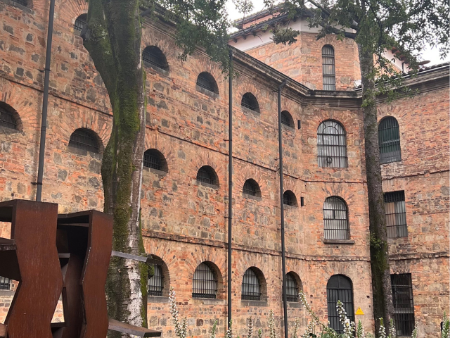 Colombia Bogota Museo Nacional buitenkant