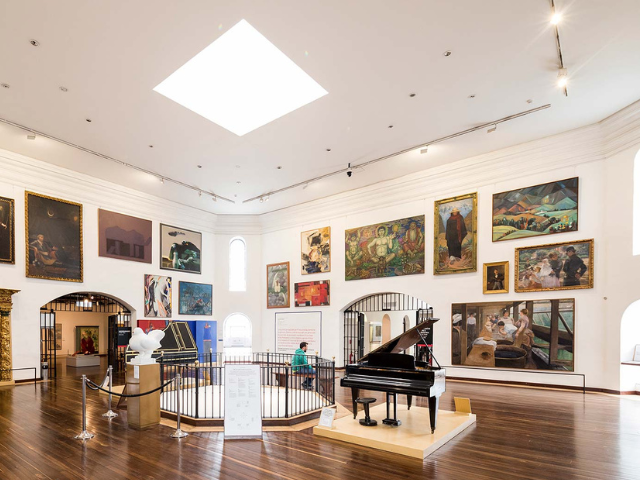 Colombia Bogota Museo Nacional zaal