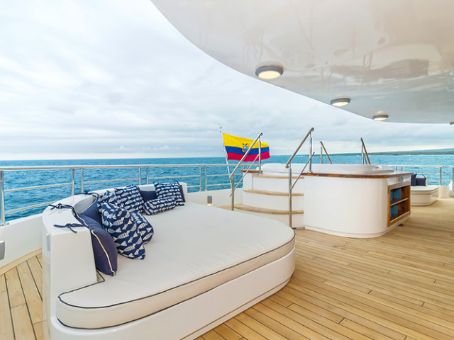 Galapagos Cruise Cormorant Sundeck