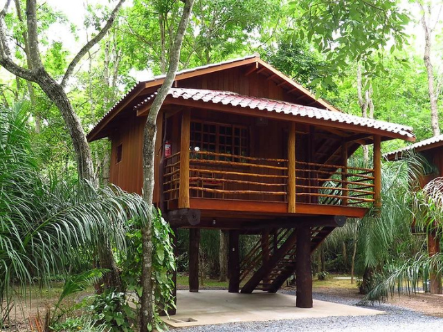 Bonito in Brazilie Hotel Cabanas Hut