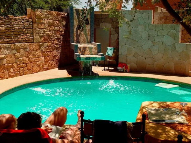 Chili Atacama Hotel Kimal zwembad