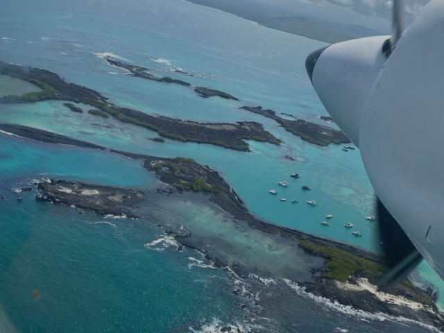 San Cristobal Galapagos vliegen naar Isabela