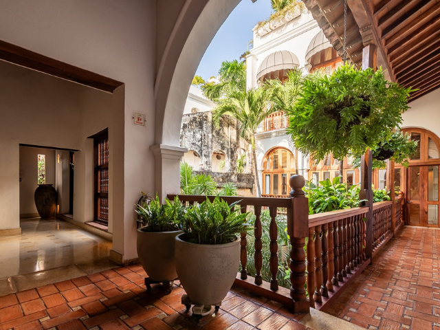 Colombia Cartagena San Agustin Patio