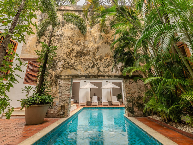 Colombia Cartagena San Agustin Zwembad