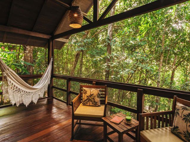 Brazilië Anavilhanas Jungle Lodge Bungalow
