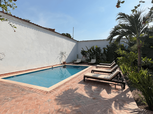 Colombia Mompox Hotel San Rafael Zwembad