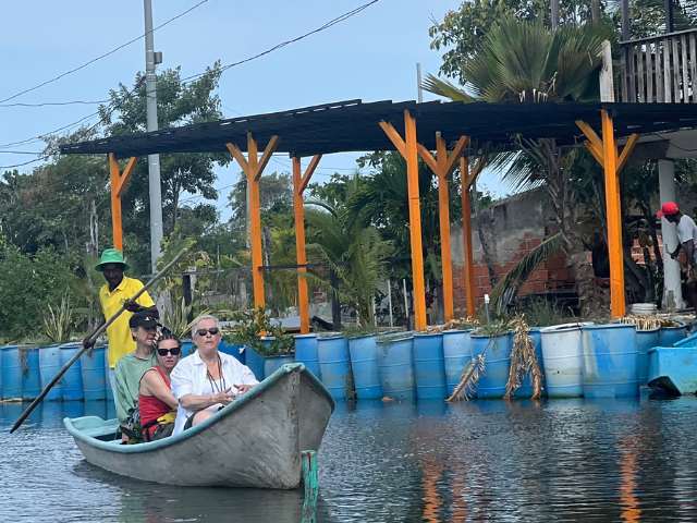 Colombia la Boquilla Mangroven tour