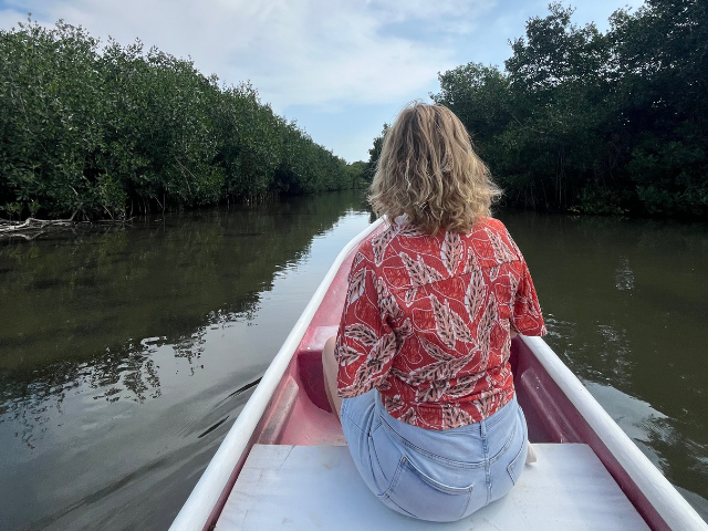 Colombia la Boquilla Nicole Mangroven tour