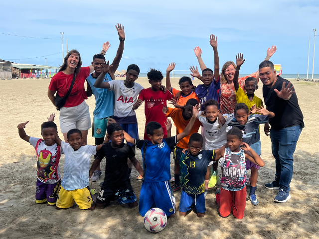 Colombia la Boquilla Voetbal