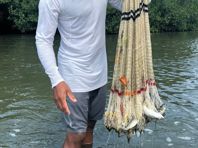 Colombia la Boquilla visvangst