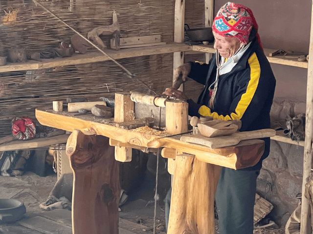 Peru Sacred Valley Awana Kancha Ambacht Textiel