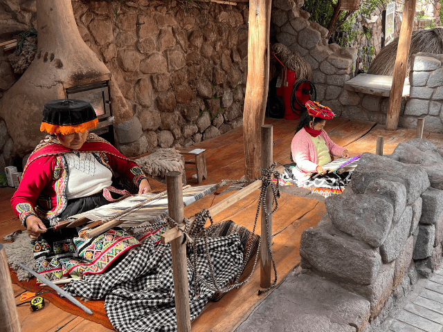 Peru Sacred Valley Awana Kancha Textielfabriek