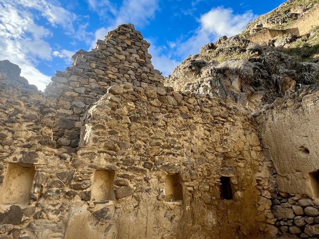 Peru Sacred Valley Ollantaytambo ruines