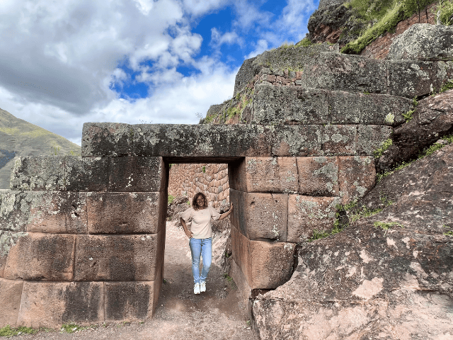 Peru Sacred Valley ruines Pisac zonnepoort