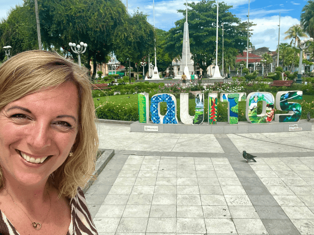 Peru Amazone Cruise Nicole in Iquitos