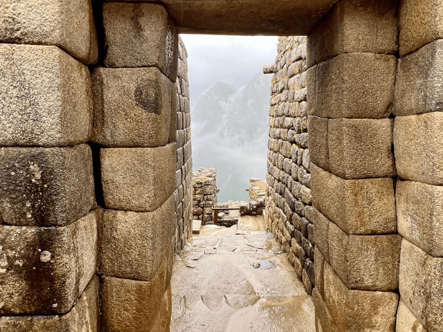 Peru Cusco Machu Picchu Doorkijkje