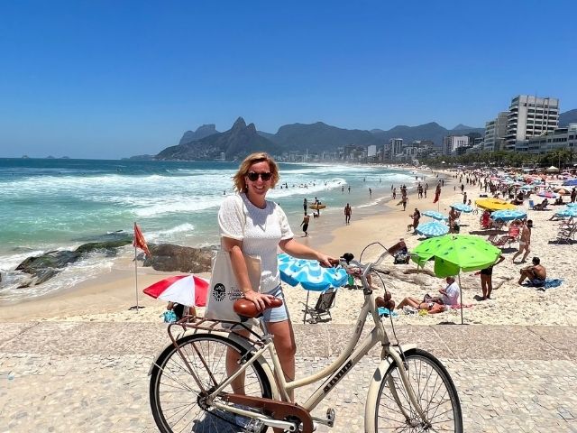 Brazilië Nicole fietstour Rio de Janeiro