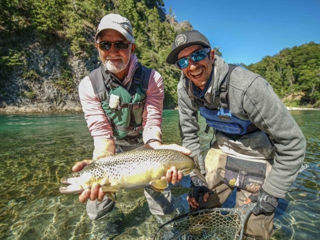 Glamping in Chili Rio Manso Camp Vissen