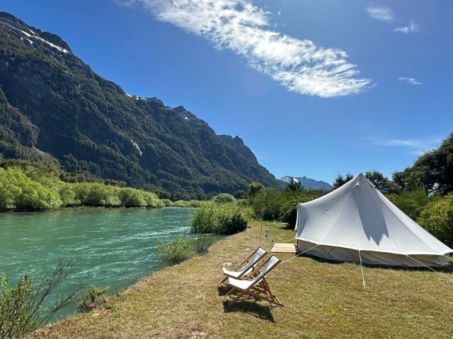 Glamping in Chili Rio Manso Camp