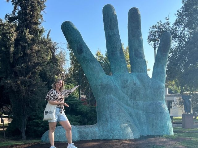 Santiago de Chile Nicole Parque de las Esculturas