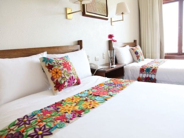 Luxe hotels in Peru Hacienda la Bahia kamer