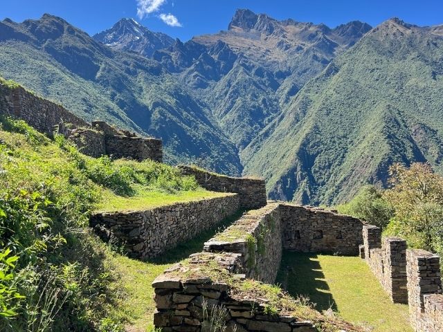 Trekking Choquequirao Peru Inca-site ruines