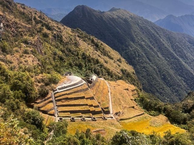 Prive Inca Trail naar Machu Picchu Uitzicht
