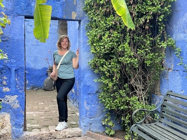 Peru Arequipa Santa Catalina klooster Nicole