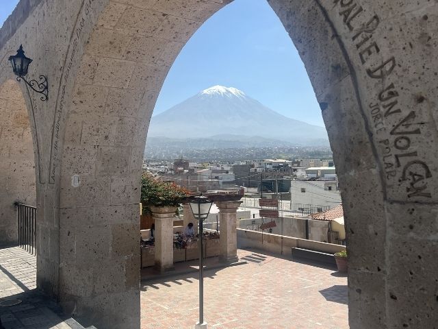 Peru Arequipa vulkaan Misti