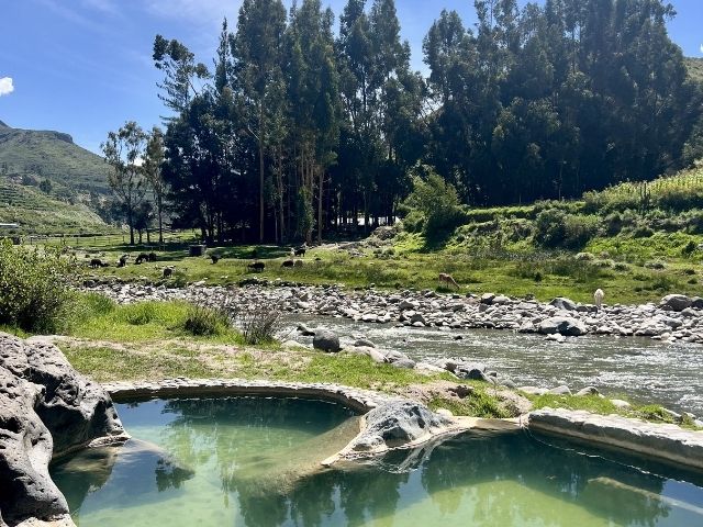 Peru Colca Lodge Thermale baden