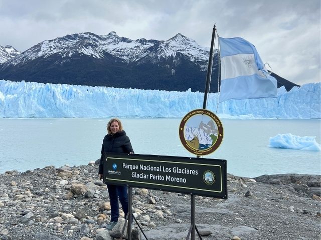 Argentinië Patagonie Perito Moreno gletsjer Nicole