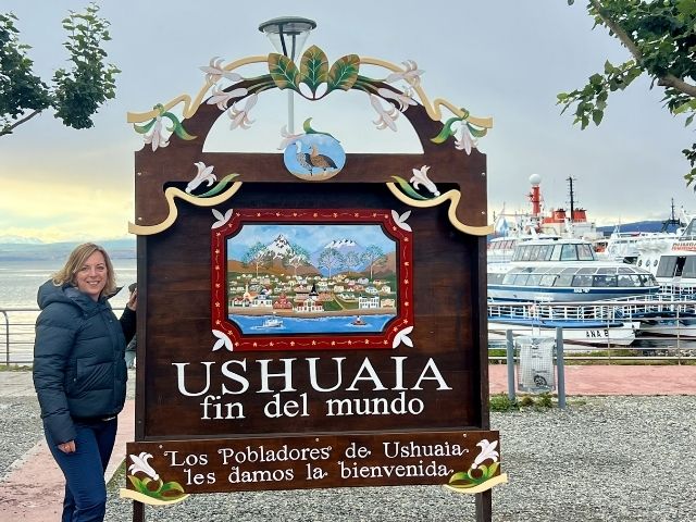 Argentinië Patagonie reis Ushuaia Nicole fin del Mundo