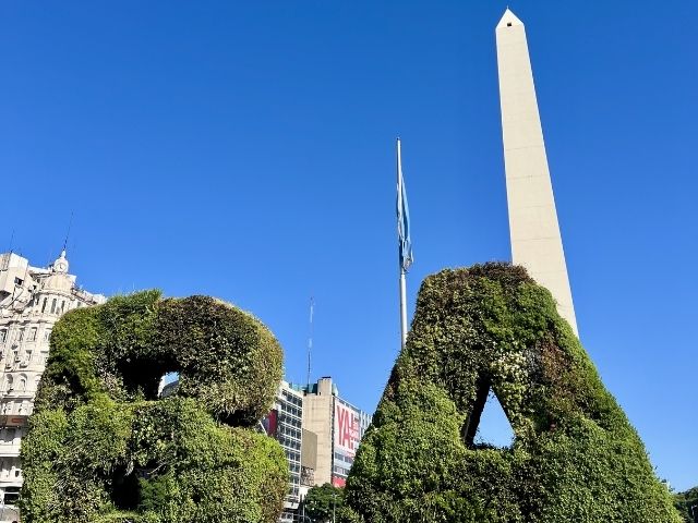 Buenos Aires Argentinie Obelisk
